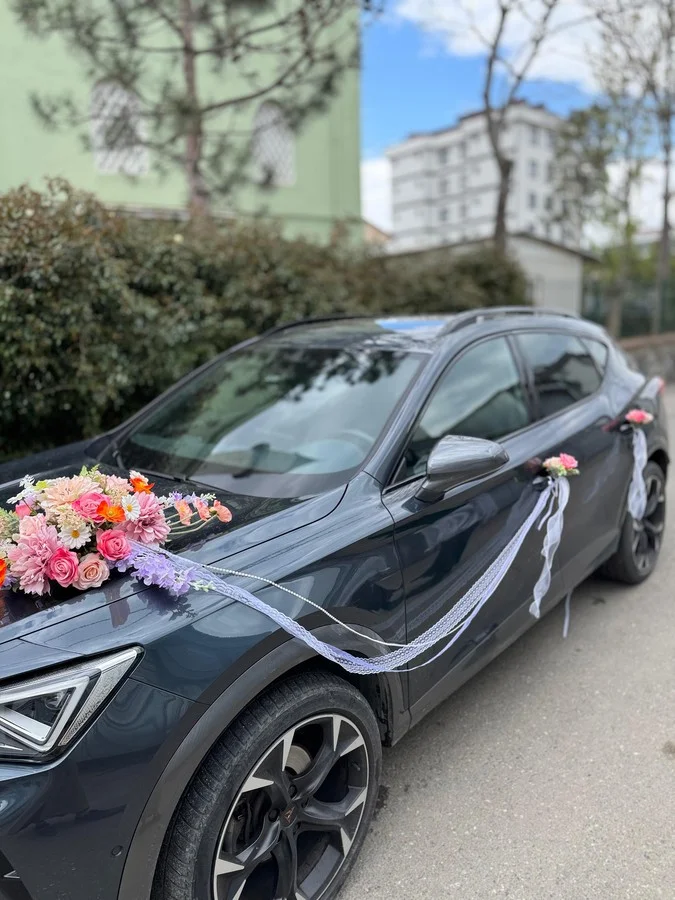Mini Yaz Araba Süsü