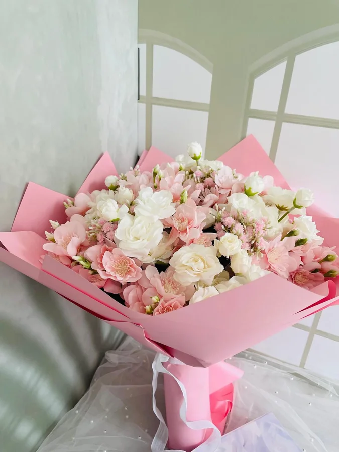 Pembe Yasemin Buketi💗